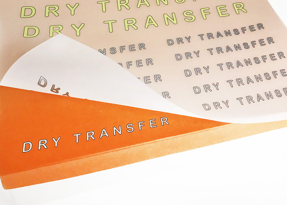 How long do dry transfer letters last?